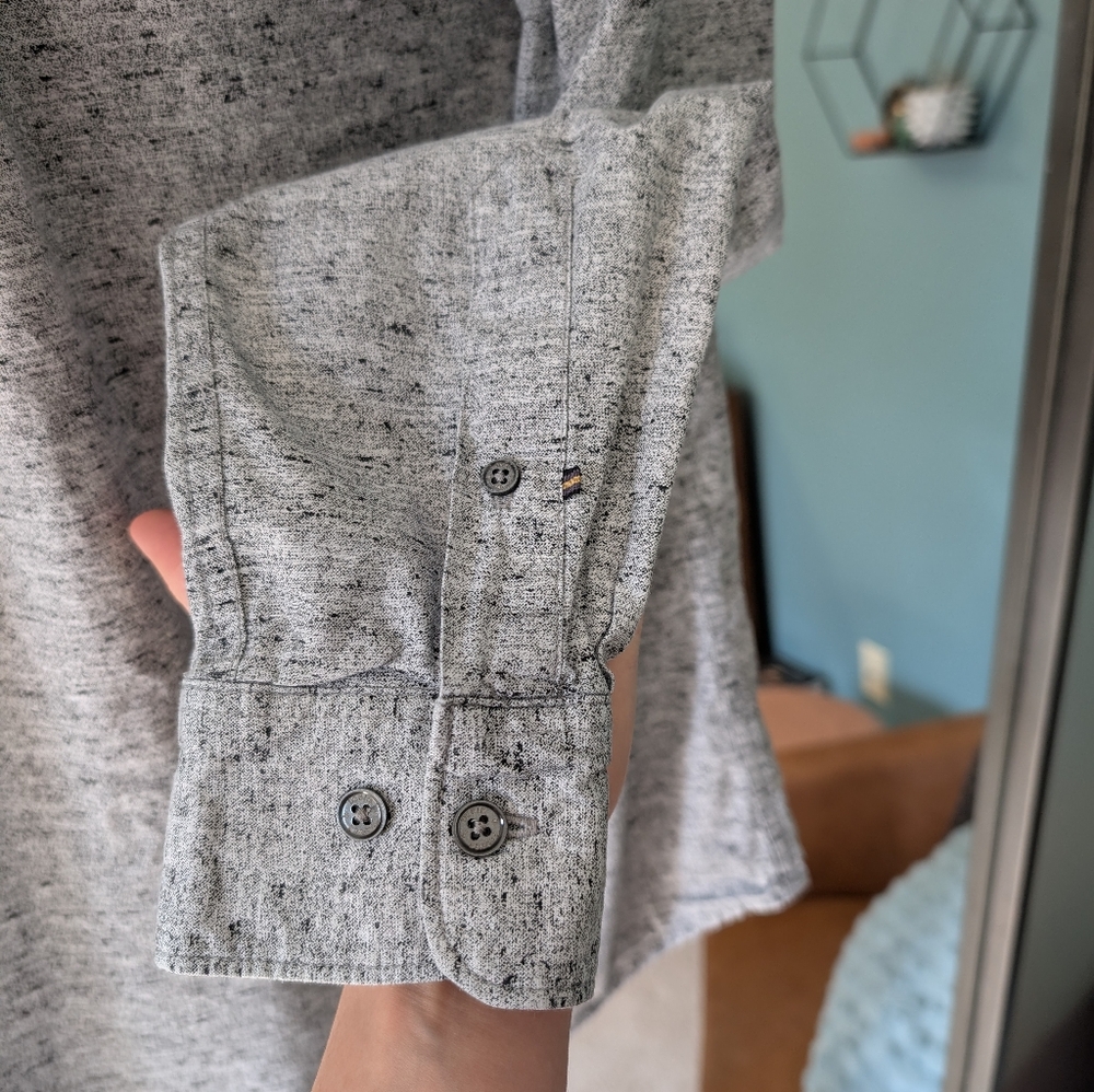 Slim fit grey button down - Picture 6 of 8